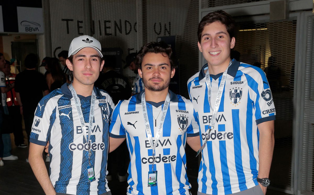 Ricardo Garza, Andrés García Corral y Eugenio Montoya / Foto: Daniel Saldívar