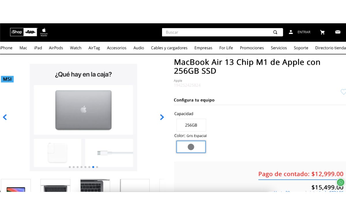 MacBook Air en iShop MixUp