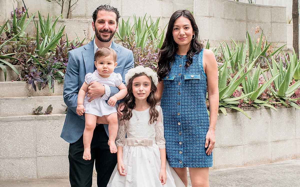CRISTINA DE KAUN, MAURICIO KAUN Y ROBERTA KAUN nos regalaron sus mejores sonrisas