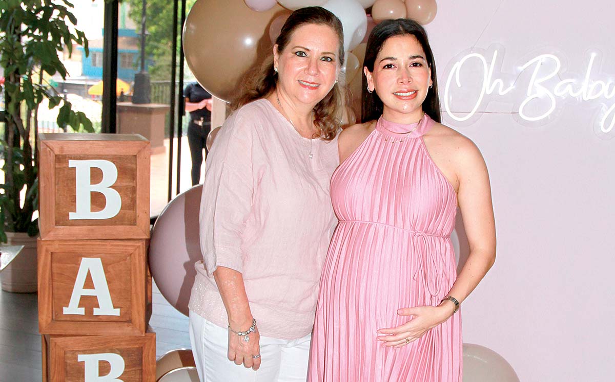 MARCELA GONZÁLEZ organizó un precioso baby shower para DANIELA GÓMEZ