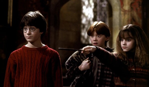 Harry Potter, Hermione Granger y Ron Weasley