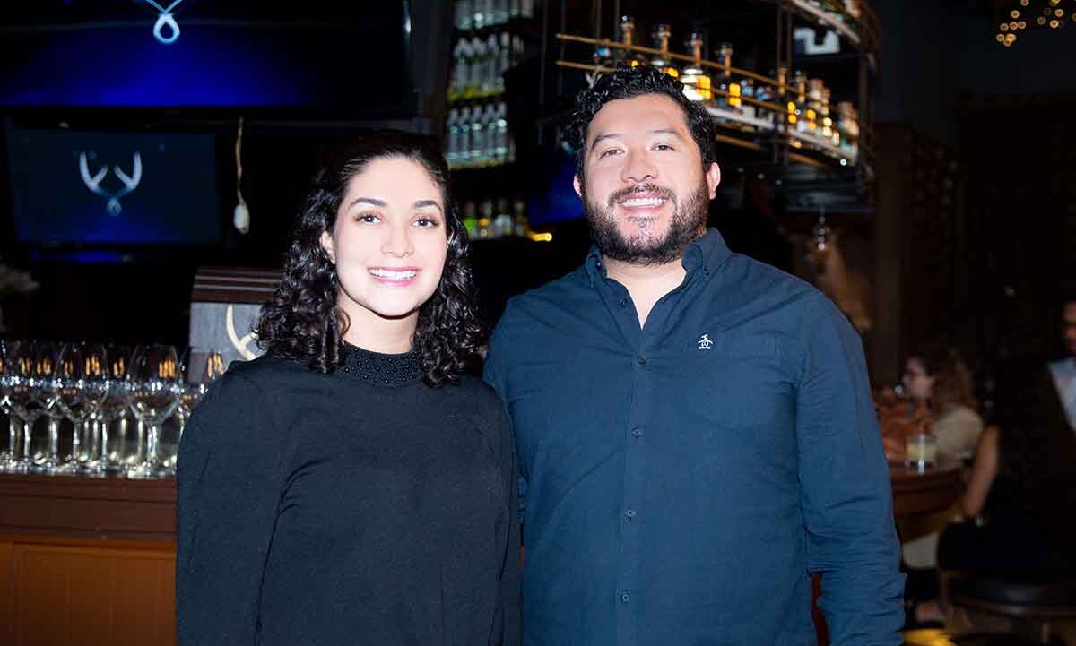 Majo Magallanes y Javier Flores