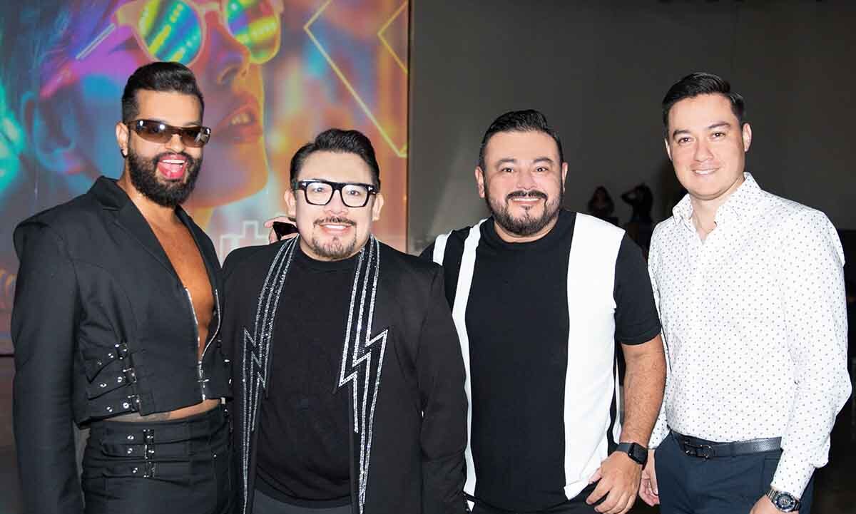 Tito Villalobos, Jessi Martínez y Julián Vázquez
