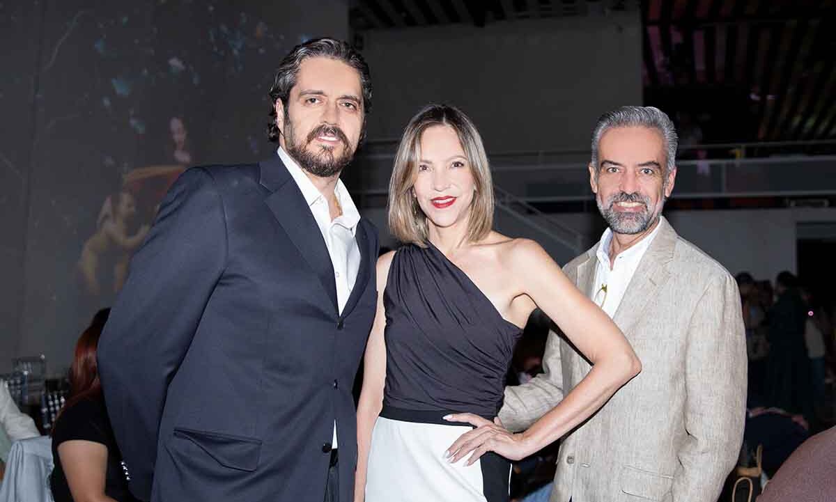 Manuel Mijares, Liliana Velázquez y Ricardo Madrazo