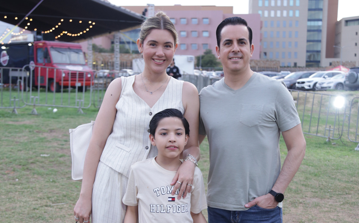 Cindy Velázquez, Ricardo Paniagua y Ricardo Paniagua / Foto: Roberto Alvarado
