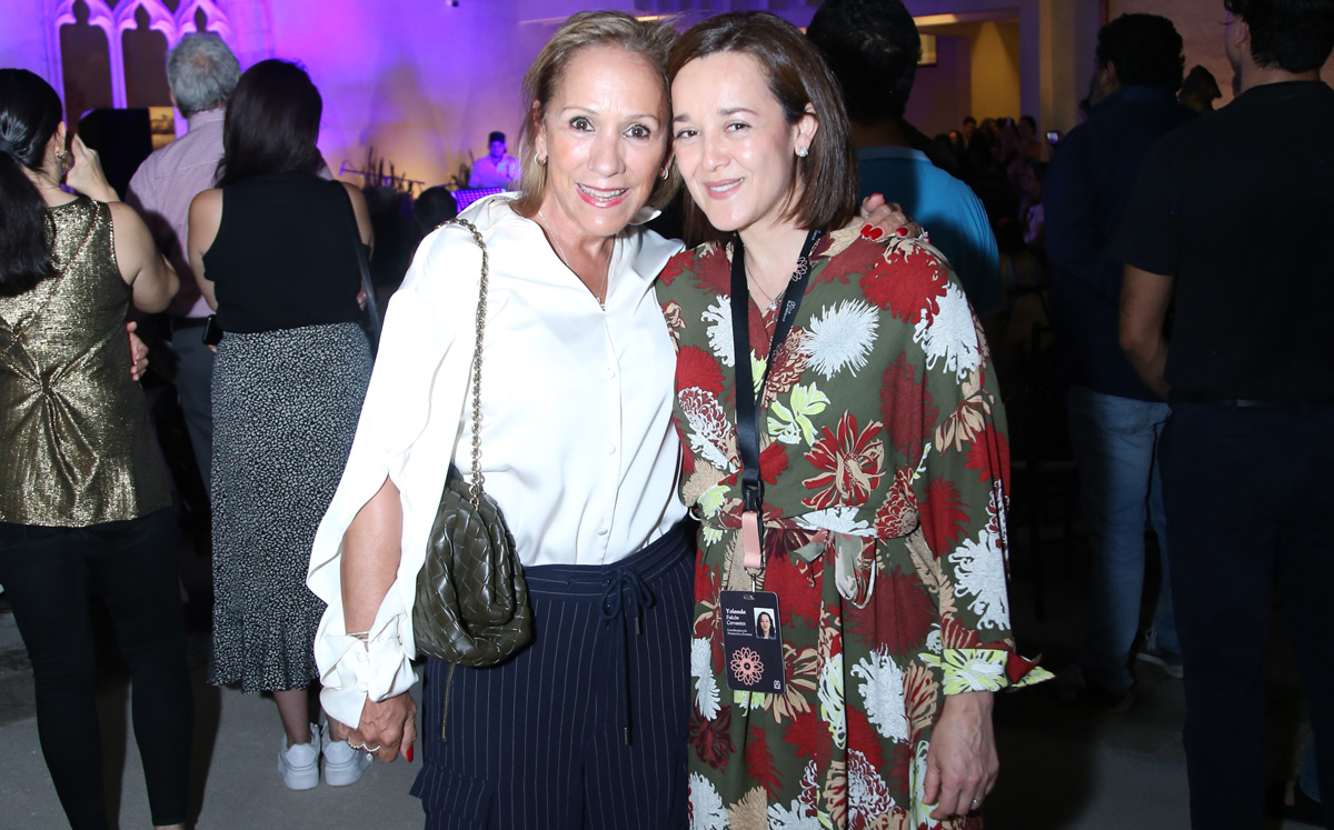 Gina Manautou de Maiz y Yolanda Falcón / Foto: Roberto Alvarado