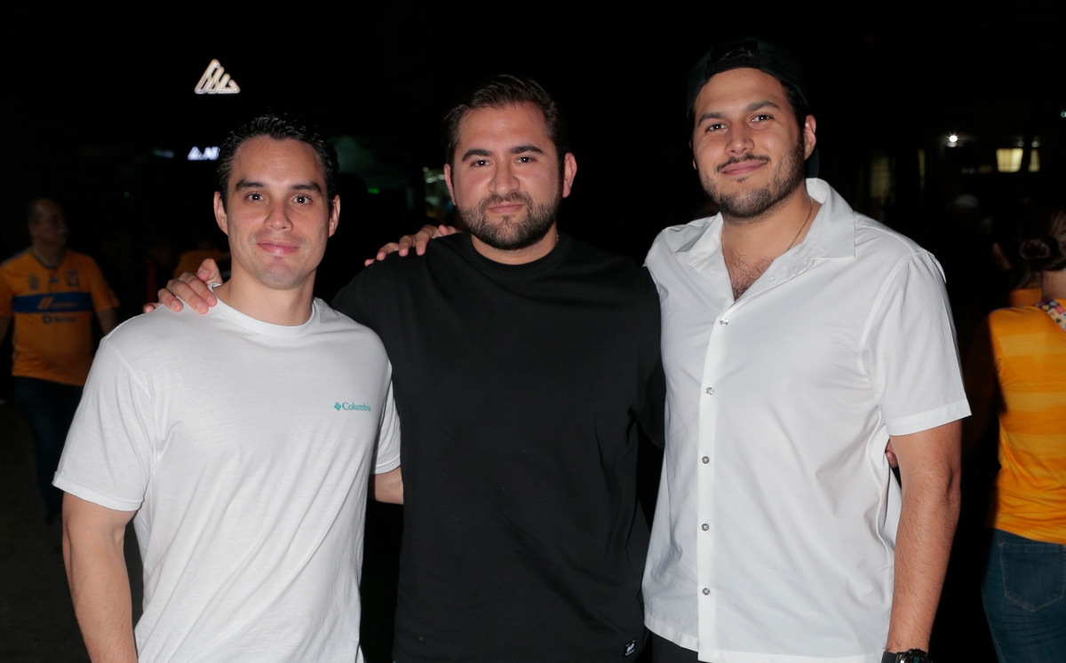 Jorge Moctezuma, Carlos Ayala y Diego Aguirre / Foto: Daniel Saldívar