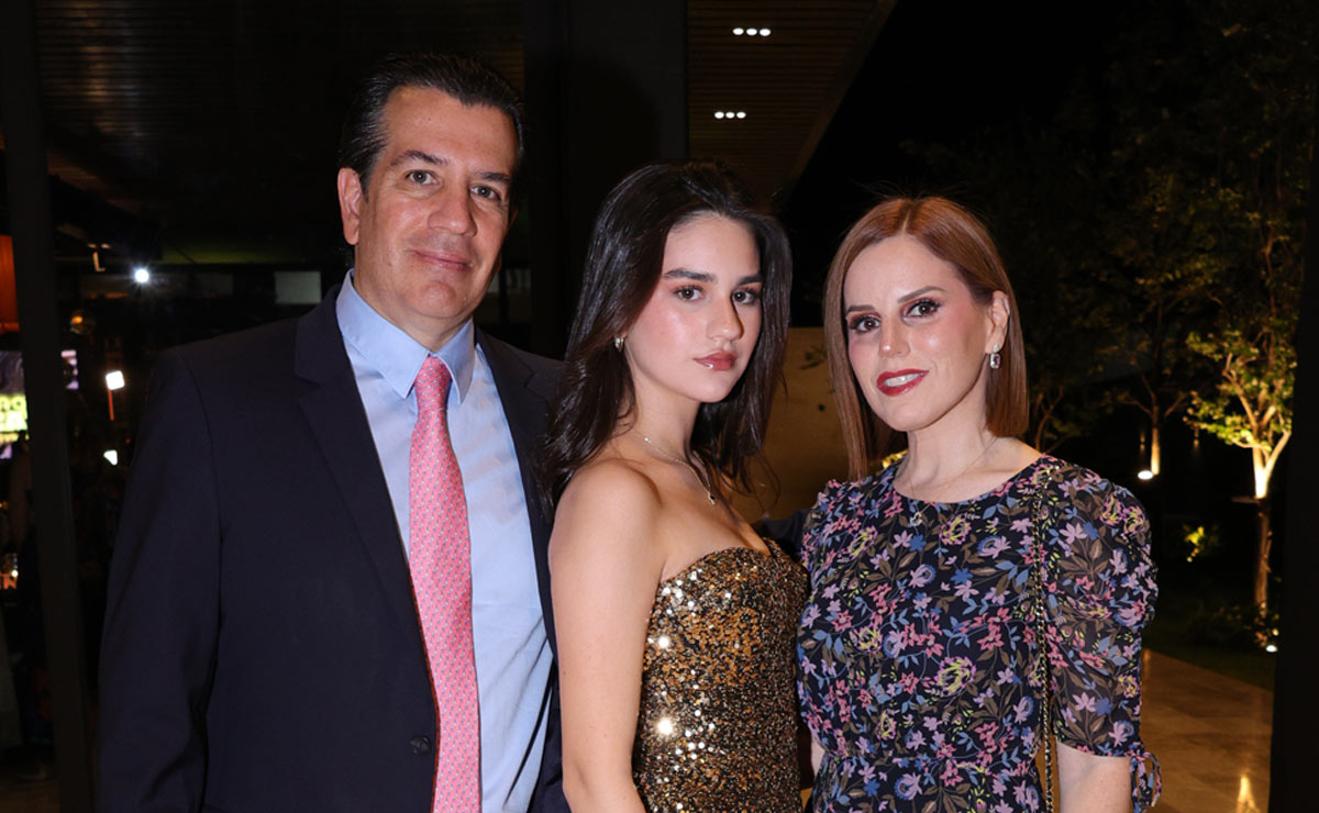 Omar, Regina y Guadalupe