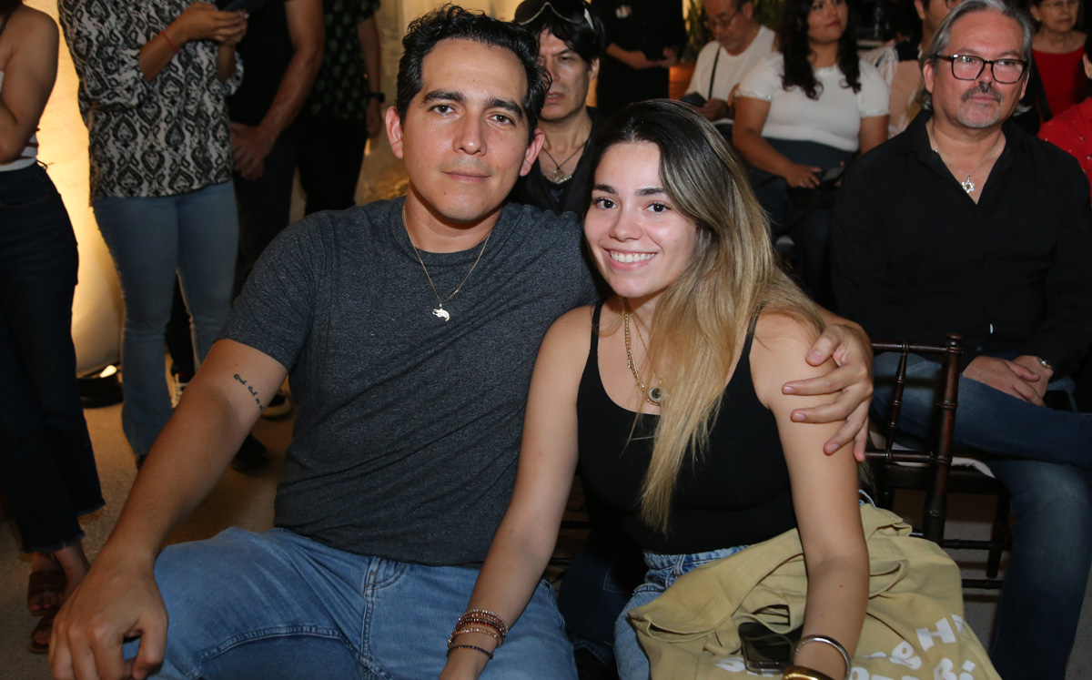 Raúl García y Fátima Fraire / Foto: Roberto Alvarado