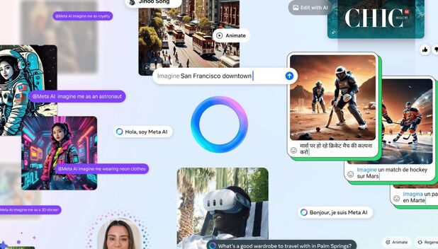 Cosas que NUNCA debes pedirle a una inteligencia artificial (Foto: Meta AI)