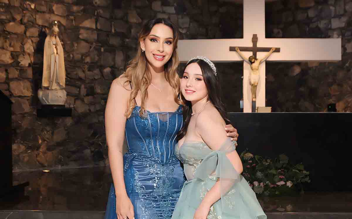 ZARA MATA feliz de celebrar junto a sus invitados de un momento especial