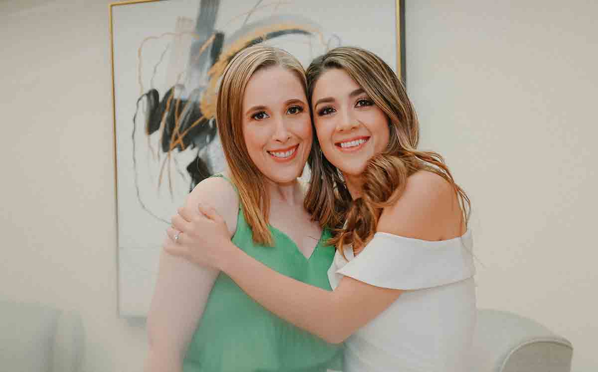 EMMA JUÁREZ Y MARIANA MEZA festejaron con una deliciosa cena y una amena plática
