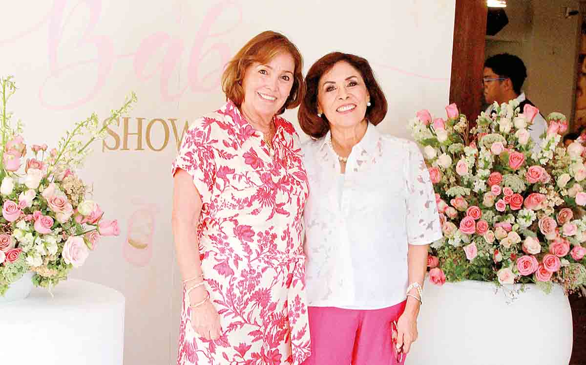 BEBA ARAGÓN Y SILVIA MELO las organizadoras del baby shower