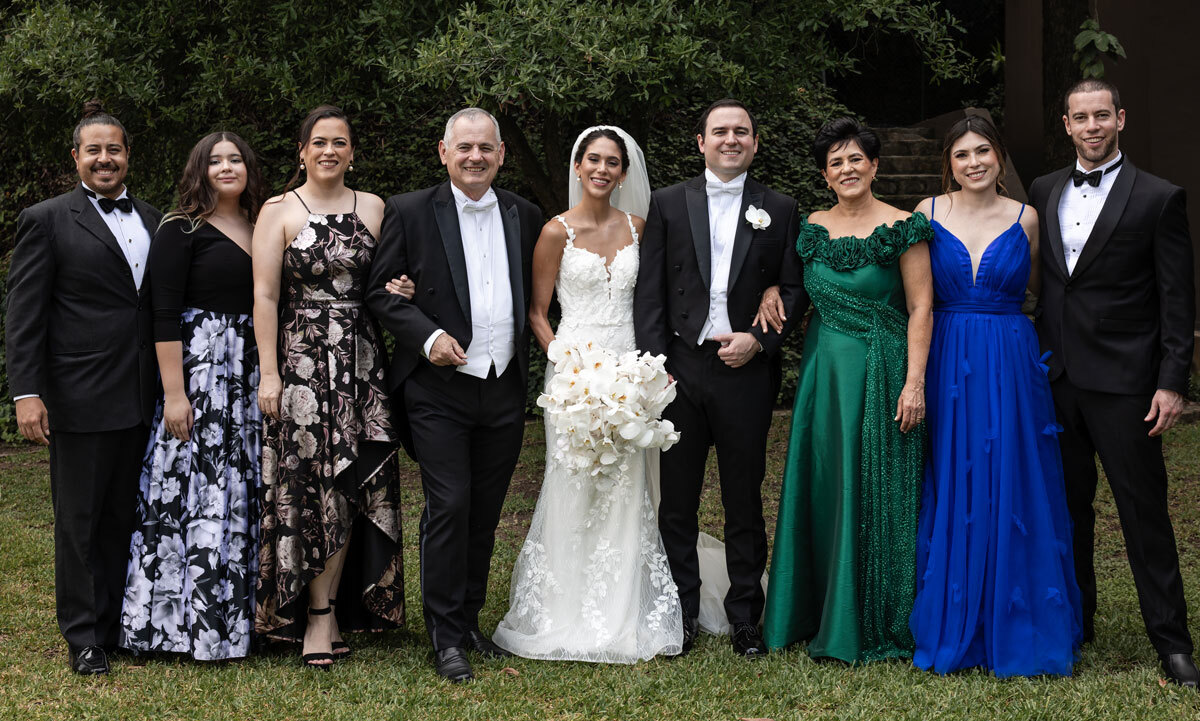 Familia del novio / Foto: Mino Mora