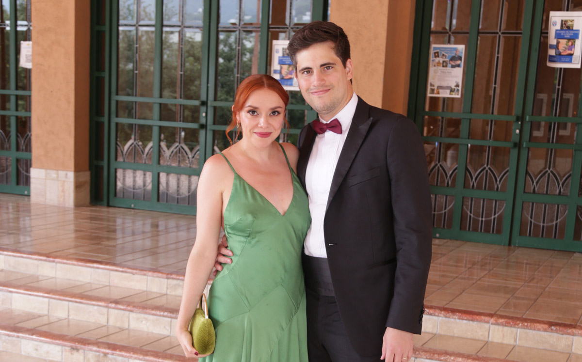 Ana Paulina Valencia y Juan Manuel Sáenz / Foto: Roberto Alvarado