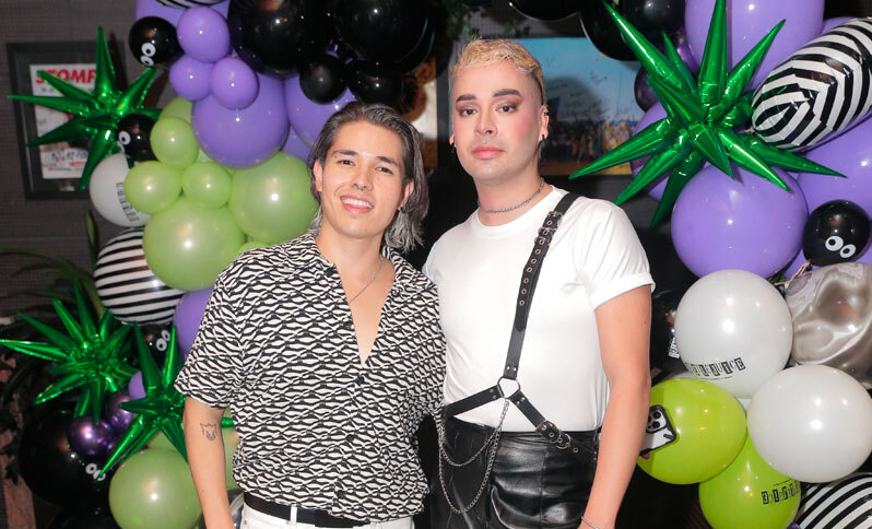 Jonathan Leal y Bran Flores