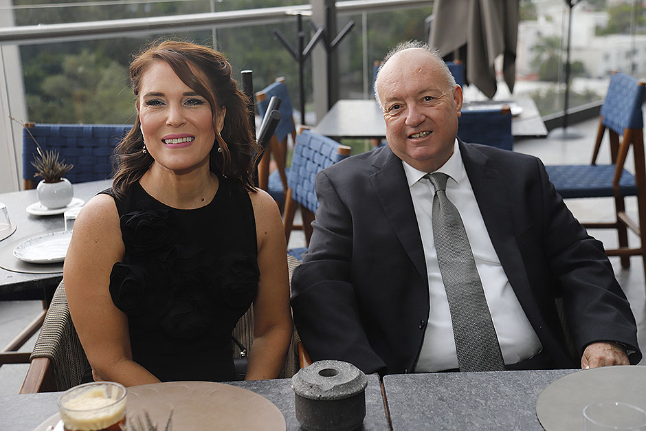 Elsa Martha Sánchez y Roberto Moreno