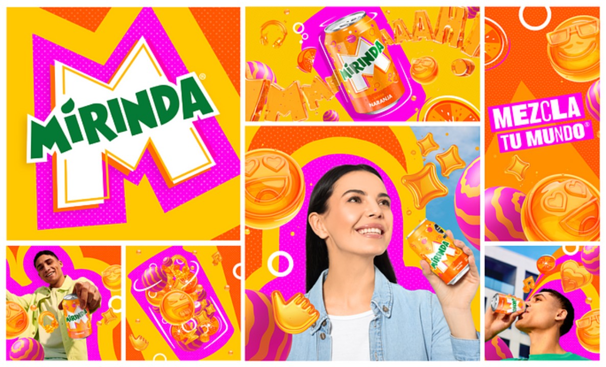 Los emojis, al igual que Mirinda, celebran diversidad, creatividad y libertad (Cortesía)