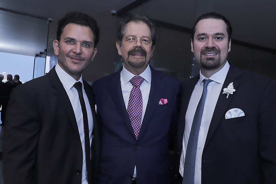 Jorge Barragán, Mauricio Sánchez  y Mauricio Maciel Bernal