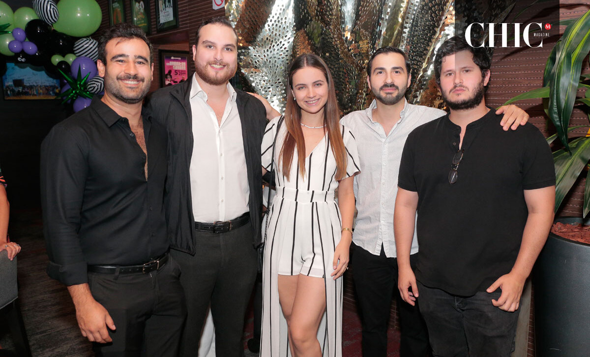 Kiko Iga, Óscar Nassar, Olga Ruiz, Omar Isaac y Diego Garza. Fotos: Daniel Saldívar