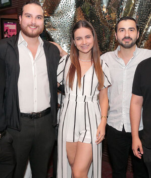 Kiko Iga, Óscar Nassar, Olga Ruiz, Omar Isaac y Diego Garza. Fotos: Daniel Saldívar