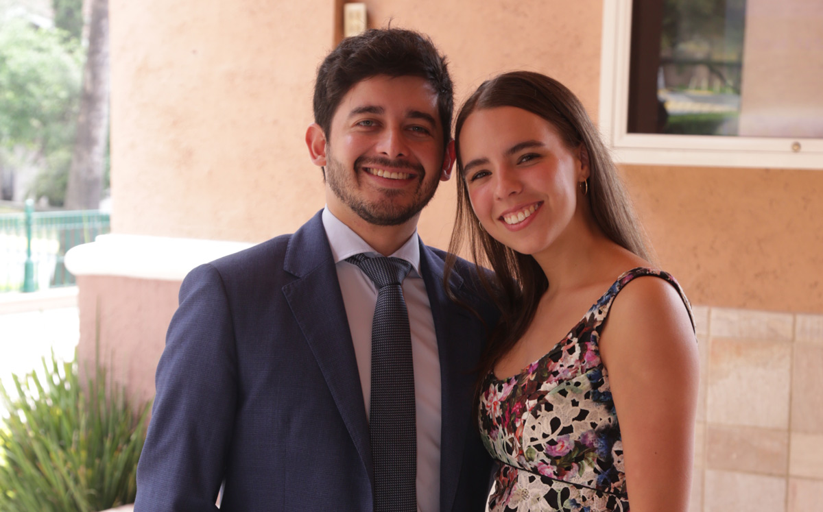 Mauricio Coronado y Andrea Silva / Foto: Roberto Alvarado