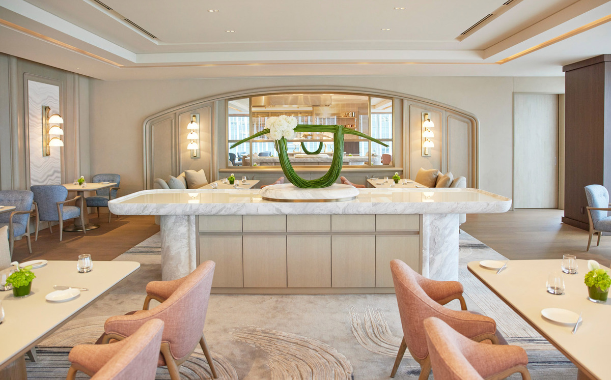 El ambiente relajado del Four Seasons Hotel Tokyo at Marunouchi.