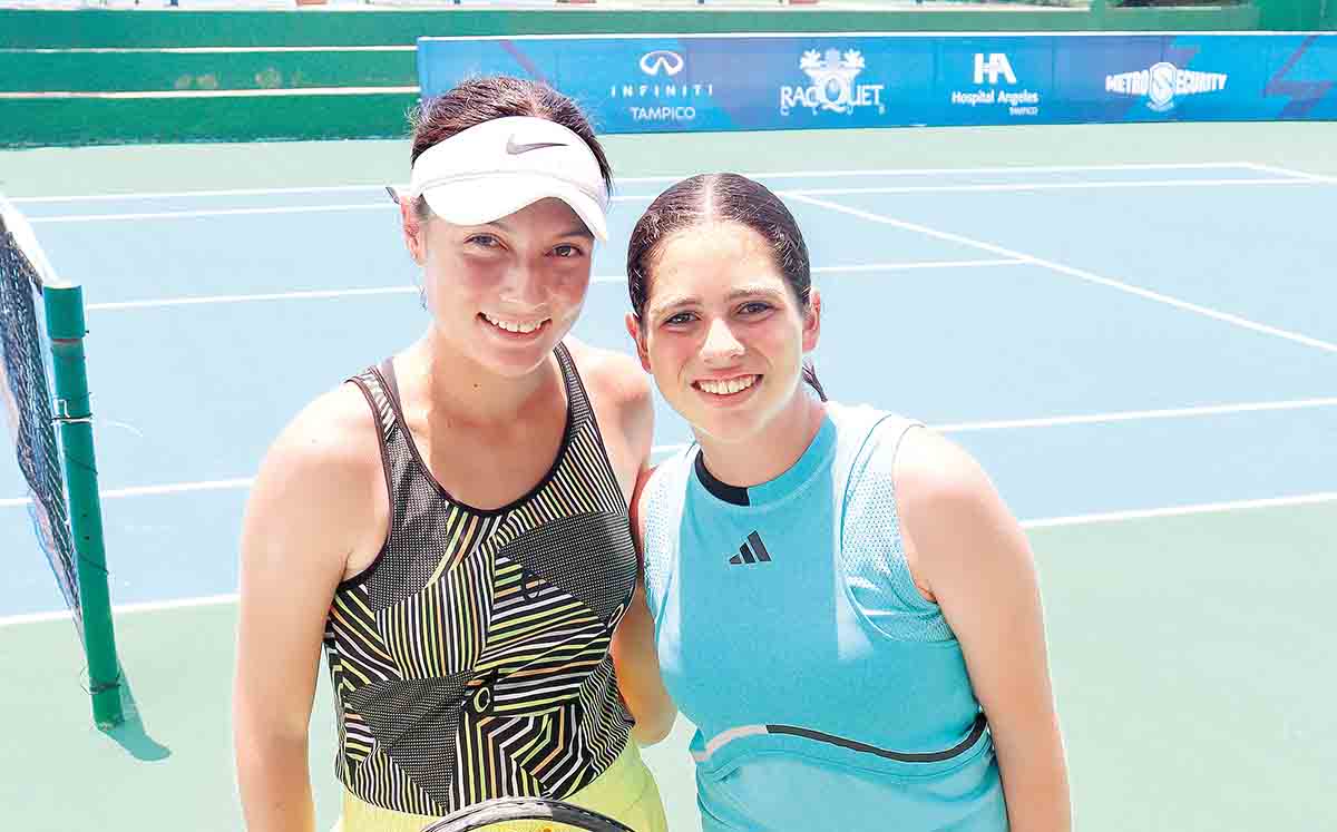 HANNE ESTRADA Y CAMILA SAENZ Nos regalaron sus mejores sonrisas en el Racquet Club
