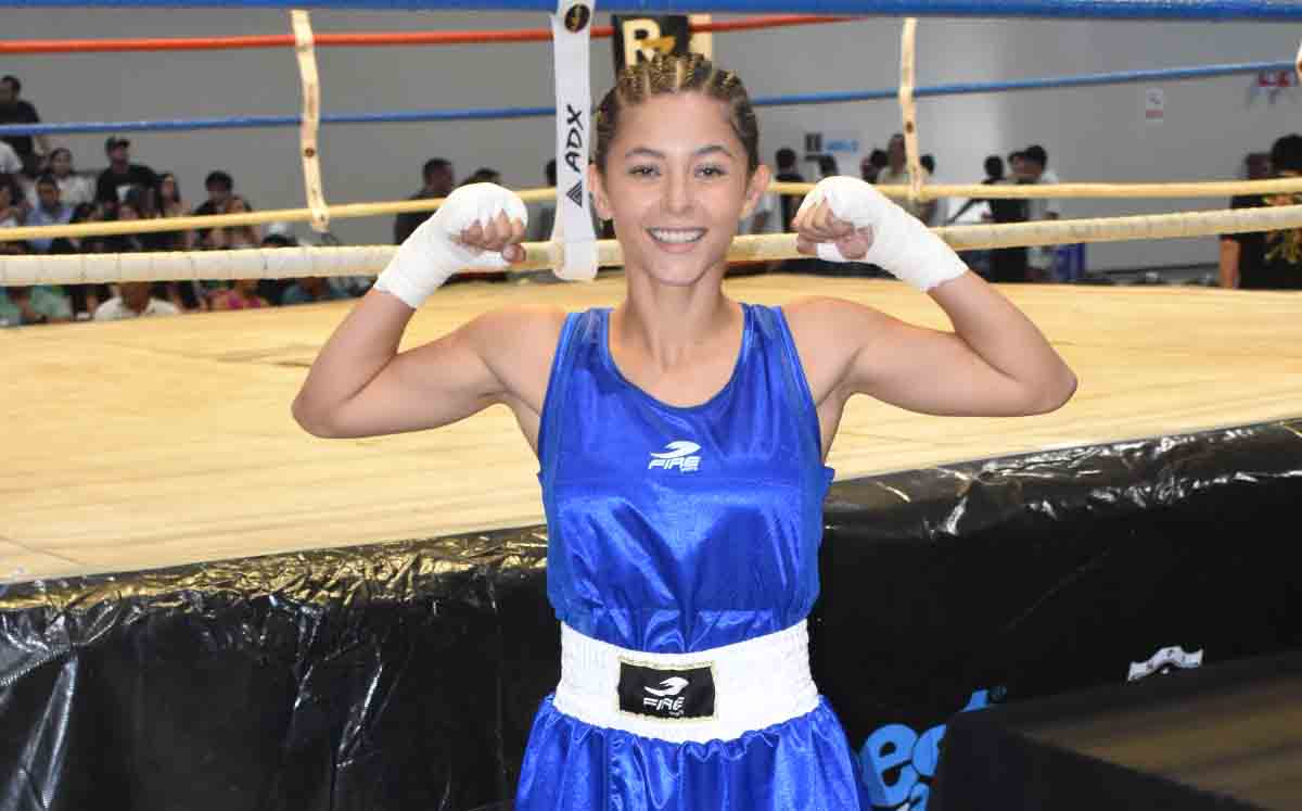 Oksana Smith nos regaló su mejor sonrisa en la Expo Tampico