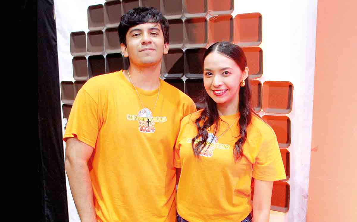 DAVID HERNÁNDEZ Y DARIA OPHIR nos regalaron sus mejores sonrisas