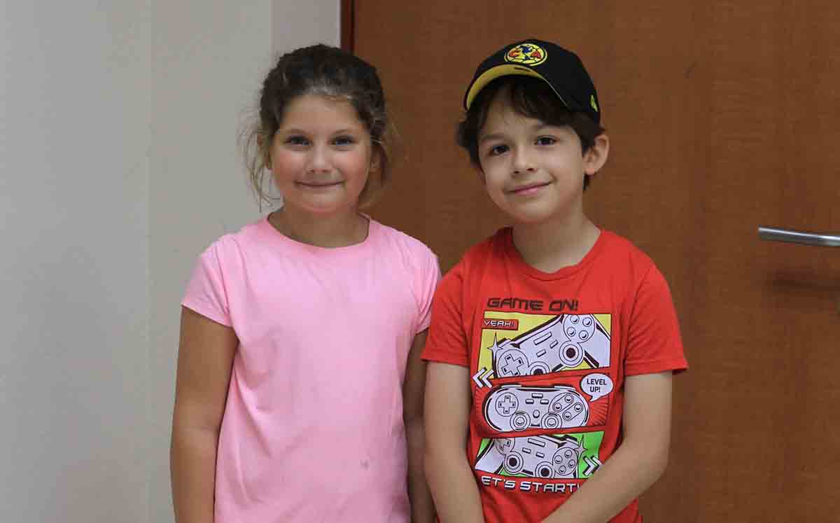 JULIANA SIERRA y SANTIAGO CERVANTES disfrutaron de la temática De Grande Quiero Ser