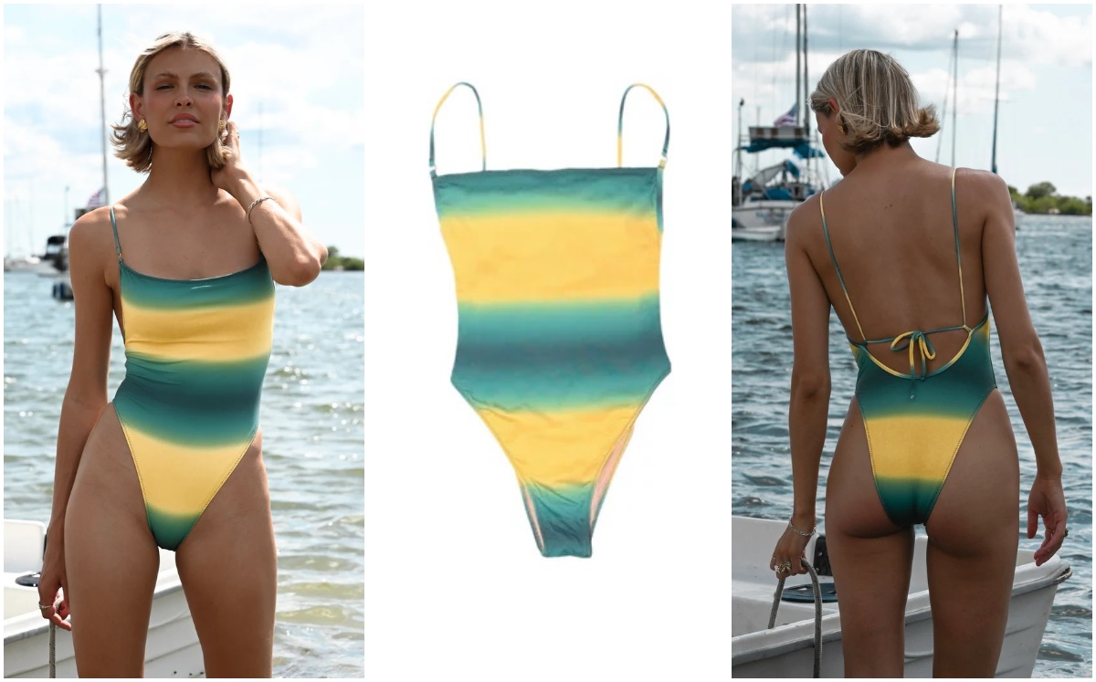 Este traje de baño se encuentra disponible en The Yellow Label (Foto: Instagam)