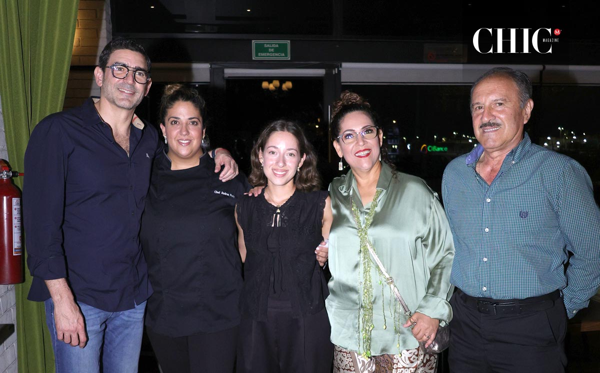 Carlos, Andrea, Sara, Cecilia e Ignacio