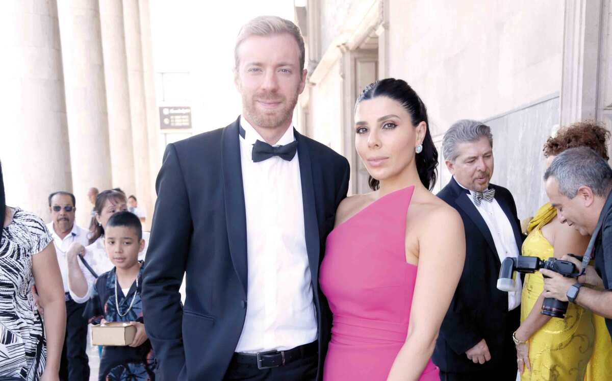 Gianluca Bianchezi y Cynthia Hinojosa