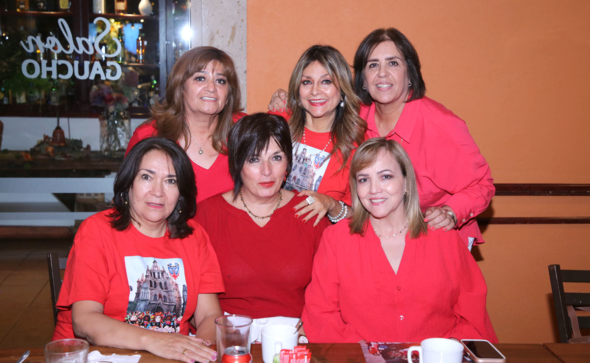 Ileana, Lucía, Marcela, Ernestina, Liliana y Pamela