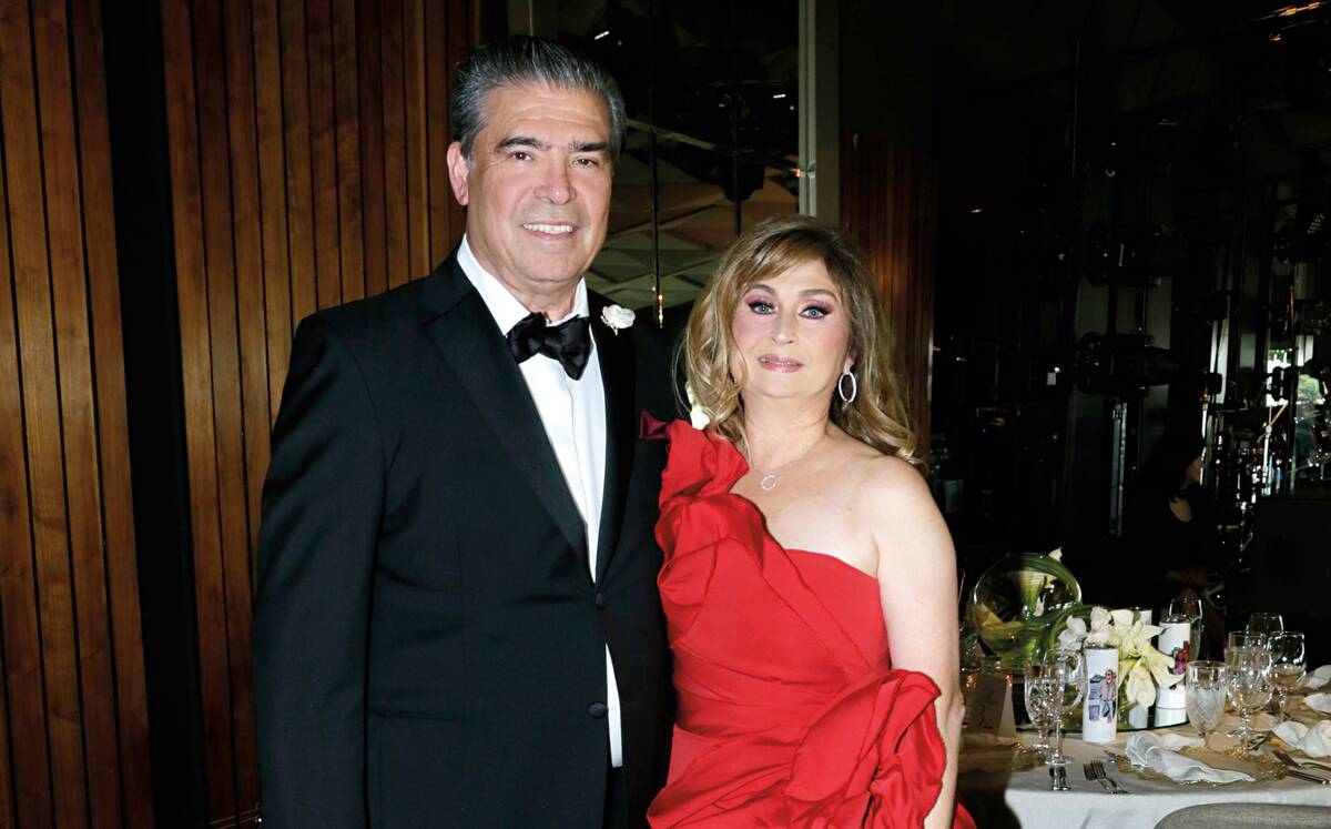 Papás del novio. Óscar Valdez y Lilia Martínez de Valdez