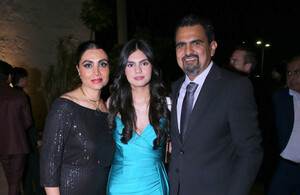 Rocío, Regina y Rodolfo