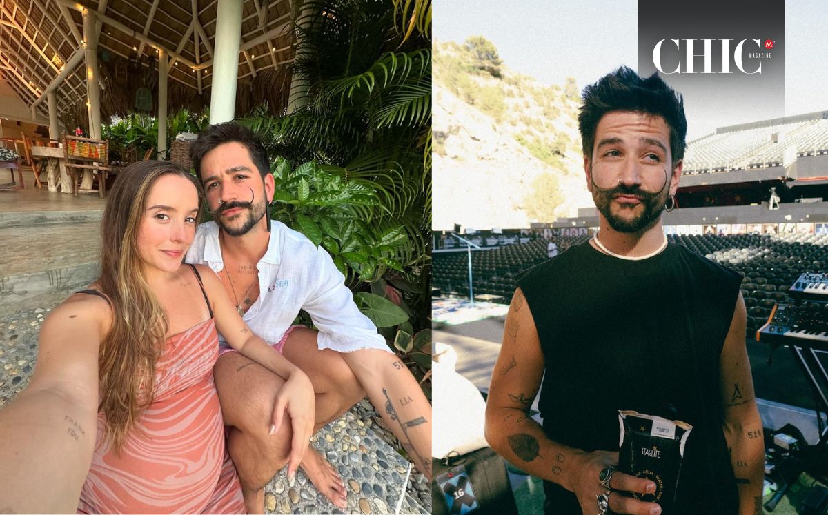 Camilo preocupa por la manera en la que carga a Amaranto (Instagram)