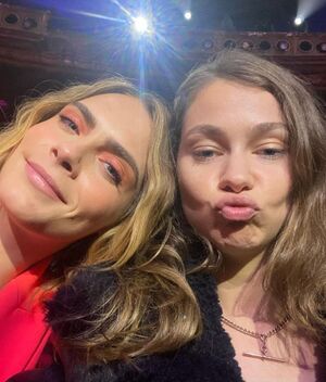 Ella es Minke, la novia de Cara Delevingne (Foto: Instagram)