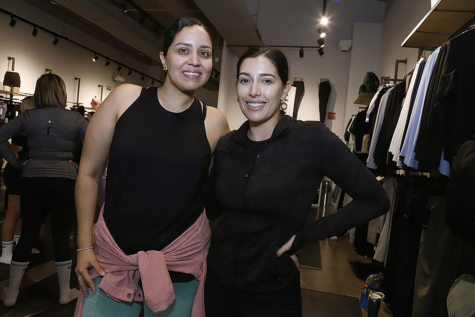 Delia Estrada y Atziri Rodríguez