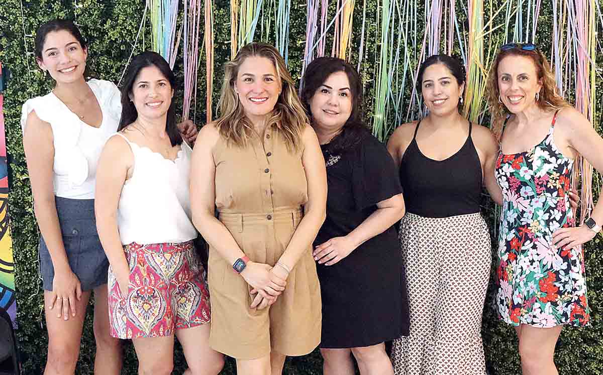GABY MARTÍNEZ, MAGALY GARCÍA, PAMELA ÁNGULO, VIVI REYES, ARIADNA PRIETO Y KATIE HILAIRE nos regalaron sus mejores sonrisas