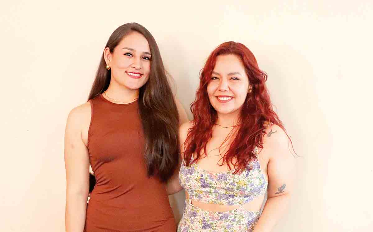 SOFÍA HERNÁNDEZ Y ERICKA MÉNDEZ nos regalaron sus mejores sonrisas