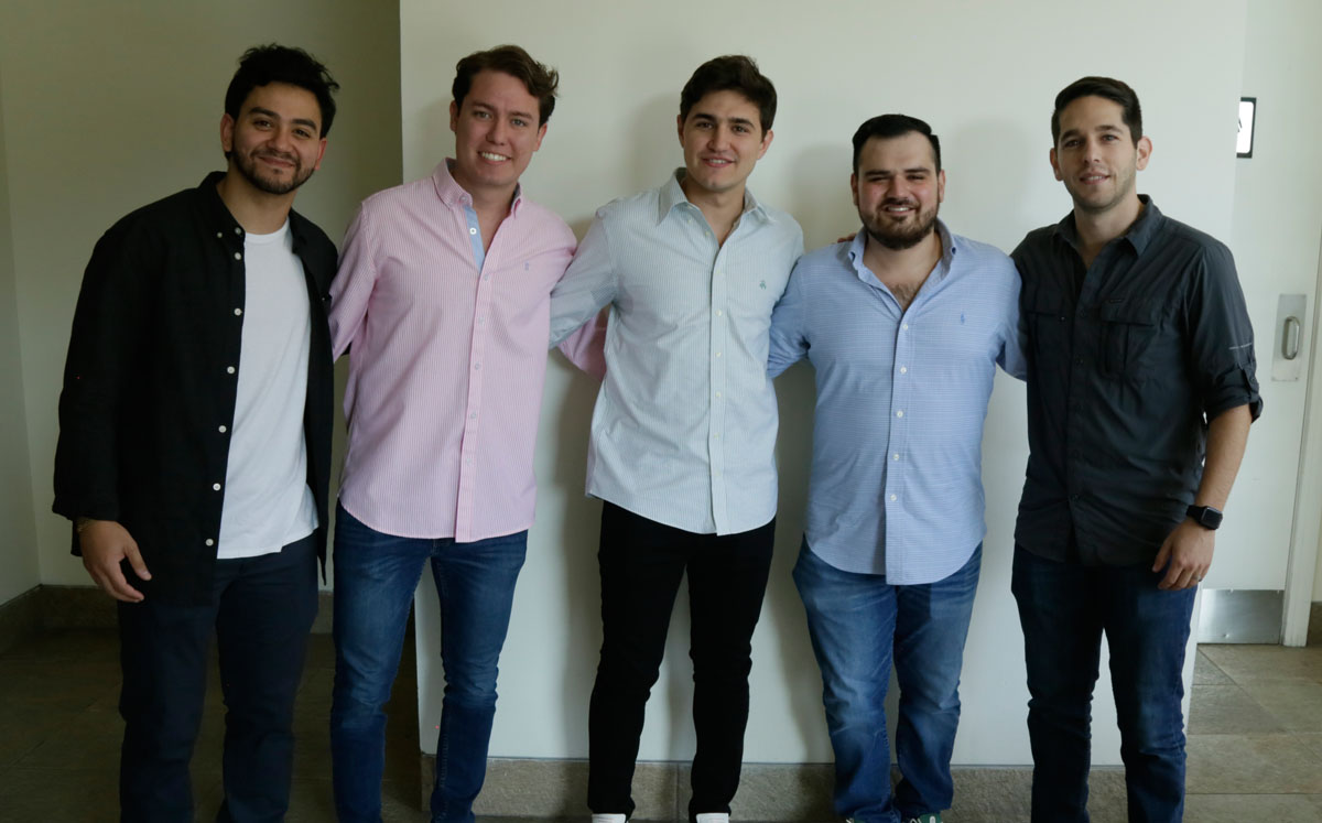 David Aguilar, José Ángel Quintana, Adrián Mijares, Eugenio García y David Martínez