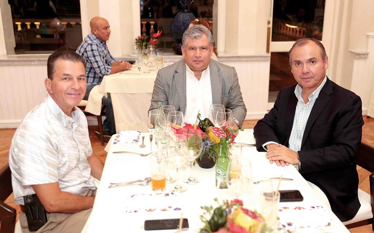 Gonzalo Lozano, Leopoldo Montemayor y Gabriel Zubieta y Landa