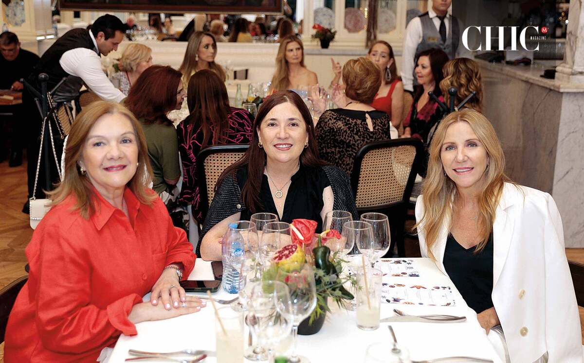 Lourdes Corona, Lorena Martínez y Dora Pérez de Lozano. Fotos: Omar Valdez y Daniel Saldívar