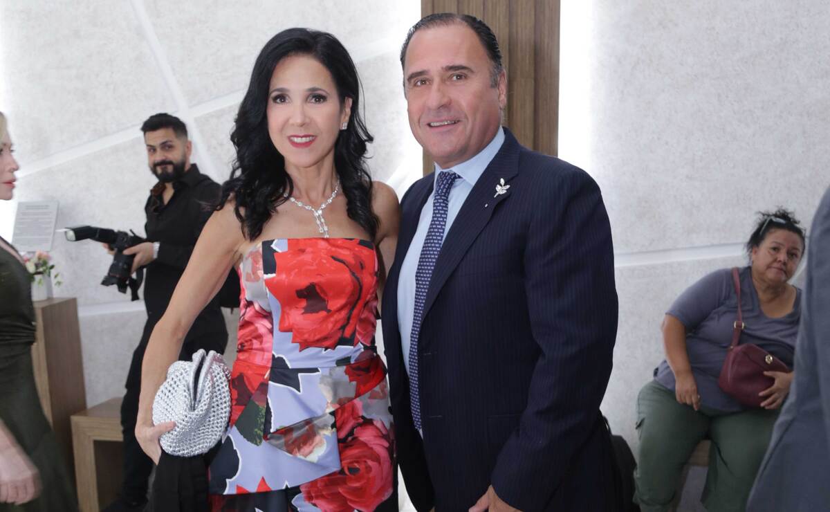 Maru Martínez de Garza y Andrés Garza Herrera