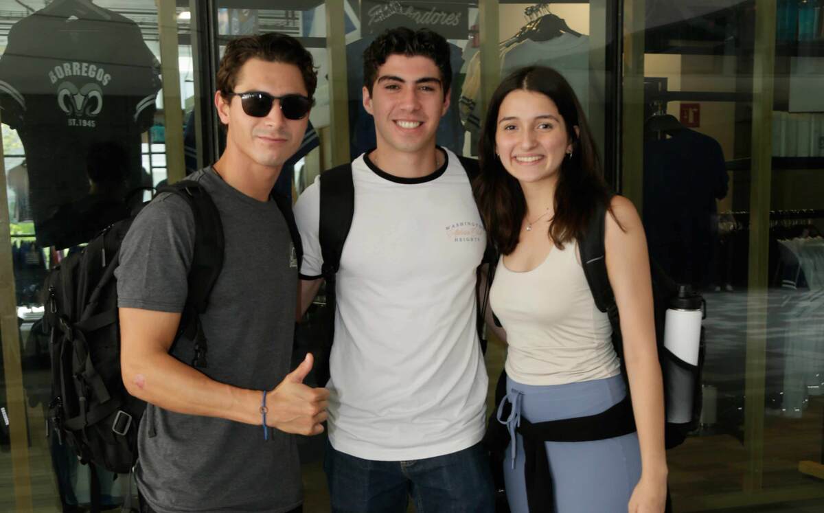 Omar Vera, Eduardo Rosales y Katty Villarreal
