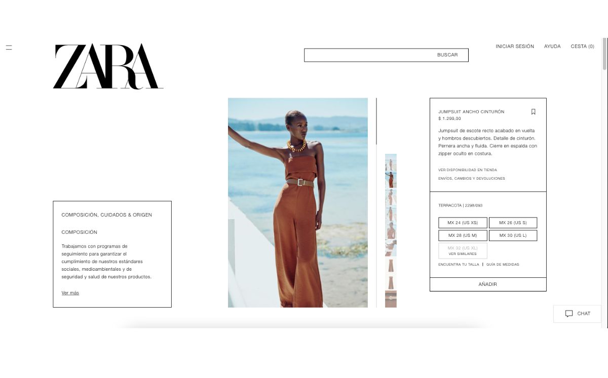 Precio del jumpsuit de Zara que usó Mariana Rodríguez (Zara)