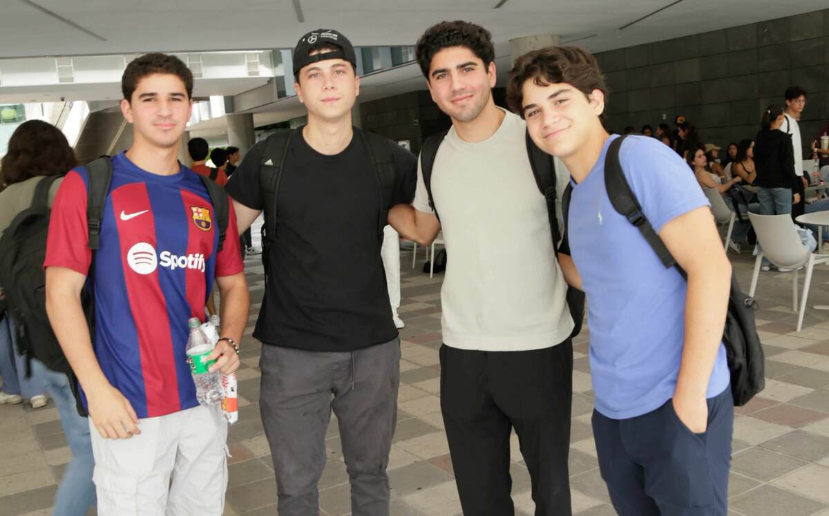 Rodolfo Kirchemer, Marcelo Reyes, Héctor Padrón y Andrés Kalifa