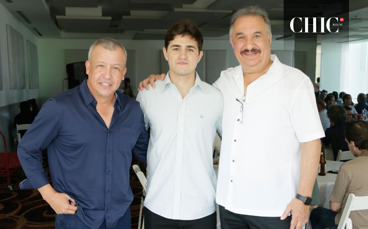 Rolanda Vanegas, Adrián Mijares y Roberto Mijares